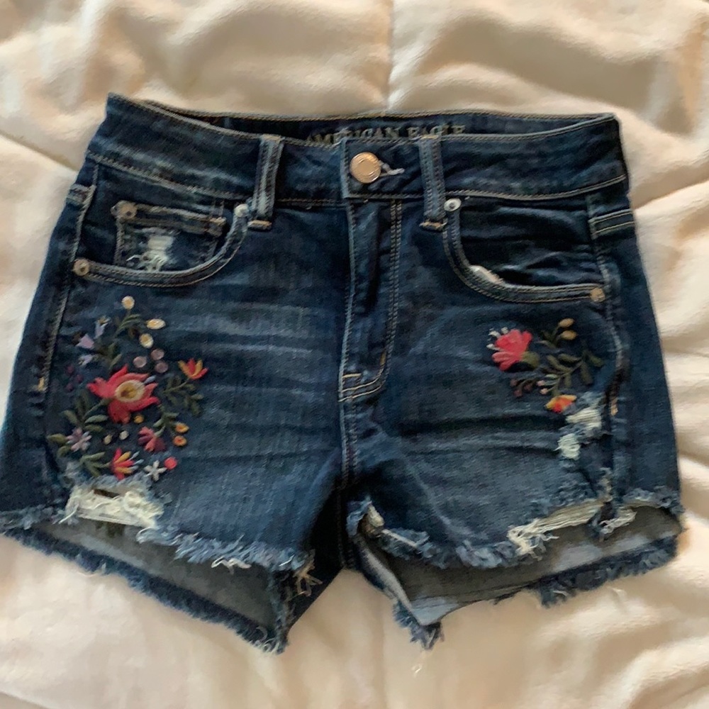 American Eagle jean shorts
